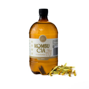 Kombučia su liepžiedžiais